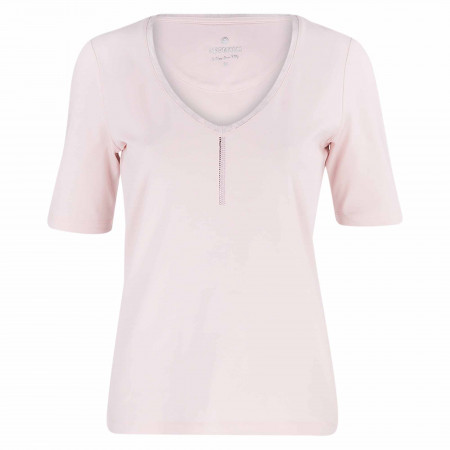 SALE % | Sportalm | T-Shirt - Regular Fit - Uni  | Rosa online im Shop bei meinfischer.de kaufen