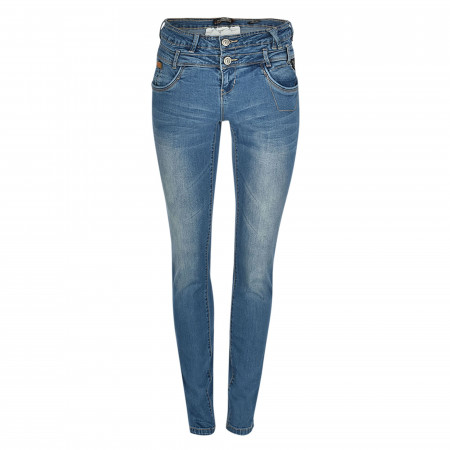 SALE % | Cambio | Jeans - Straight Fit - Mia | Blau online im Shop bei meinfischer.de kaufen