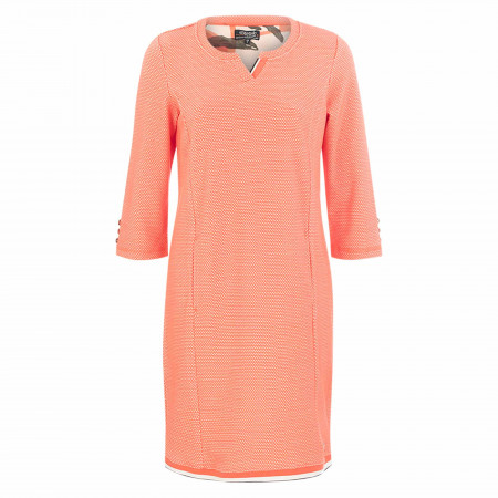 SALE % | s'questo | Kleid - Loose Fit - 3/4-Arm | Orange online im Shop bei meinfischer.de kaufen