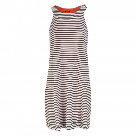 SALE % | s'questo | Kleid - Loose Fit - Stripes | Weiß online im Shop bei meinfischer.de kaufen