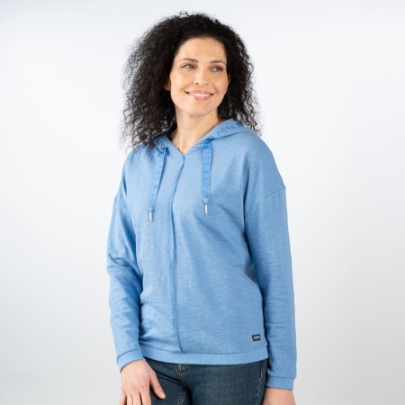 SALE % | s'questo | Sweatshirt - Loose Fit - Kapuze | Blau online im Shop bei meinfischer.de kaufen
