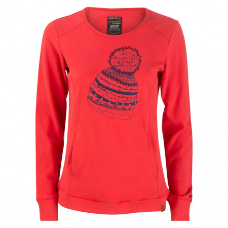 SALE % | s'questo | Sweatshirt - Regular FIt - Print | Rot online im Shop bei meinfischer.de kaufen