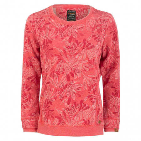SALE % | s'questo | Sweatshirt - oversized - Flower | Rot online im Shop bei meinfischer.de kaufen