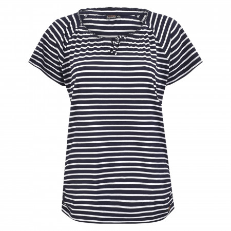 SALE % | s'questo | Shirt - Loose Fit - Stripes | Blau online im Shop bei meinfischer.de kaufen