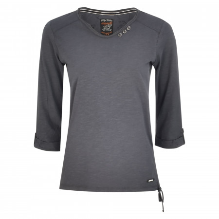 SALE % | s'questo | Shirt - Loose Fit - 3/4-Arm | Grau online im Shop bei meinfischer.de kaufen