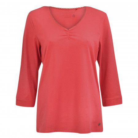 SALE % | s'questo | Shirt - Regular Fit - 3/4-Arm | Rot online im Shop bei meinfischer.de kaufen