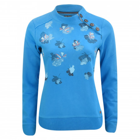 SALE % | s'questo | Sweatshirt - Loose Fit - Turtleneck | Blau online im Shop bei meinfischer.de kaufen