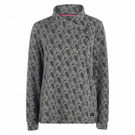 SALE % | s'questo | Sweatshirt - Loose Fit - Zip | Grau online im Shop bei meinfischer.de kaufen