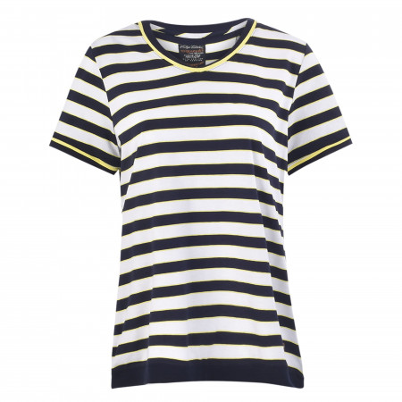 SALE % | s'questo | T-Shirt - Loose Fit - Stripes | Schwarz online im Shop bei meinfischer.de kaufen