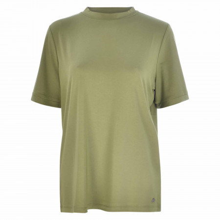 SALE % | s'questo | T-Shirt - Regular Fit - unifarben | Grün online im Shop bei meinfischer.de kaufen