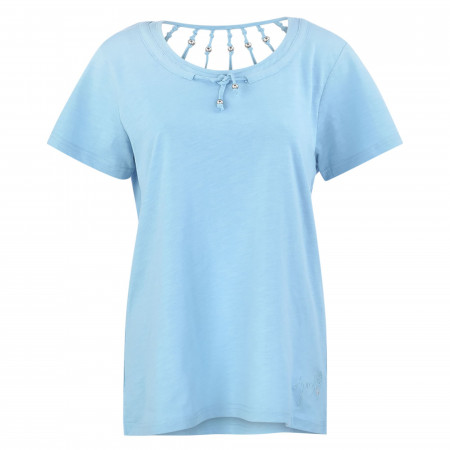 SALE % | s'questo | T-Shirt - Loose Fit - unifarben | Blau online im Shop bei meinfischer.de kaufen