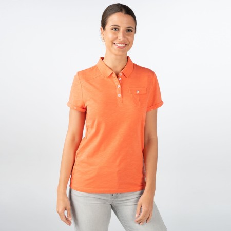 SALE % | s'questo | Poloshirt - Regular Fit - unifarben | Orange online im Shop bei meinfischer.de kaufen