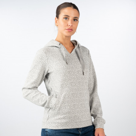 SALE % | s'questo | Sweatshirt - Regular Fit - Minicheck | Grau online im Shop bei meinfischer.de kaufen