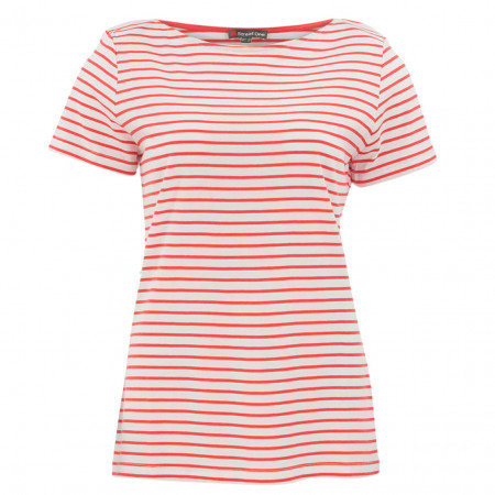 SALE % | Street One | T-Shirt - Comfort Fit - Stripes | Rot online im Shop bei meinfischer.de kaufen