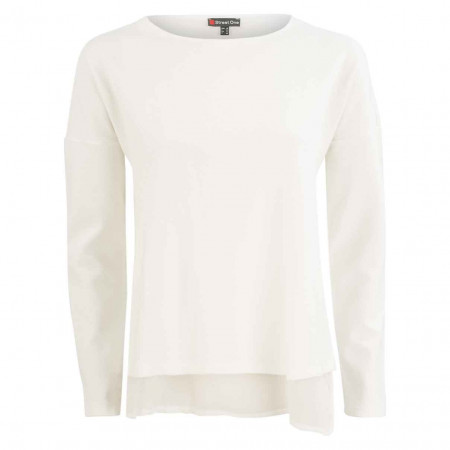 SALE % | Street One | Shirt - oversized - Chiffon | Weiß online im Shop bei meinfischer.de kaufen