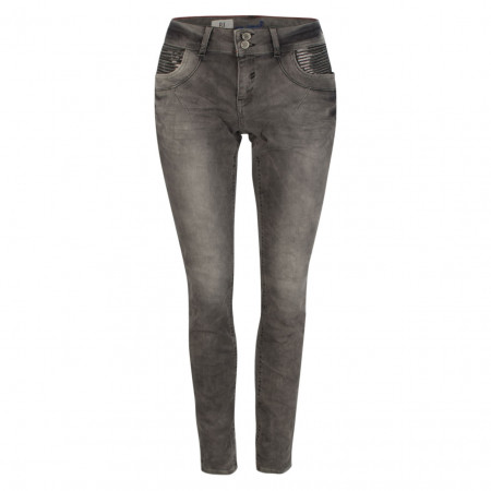 SALE % | Street One | Jeans - Casual Fit - Cold dye-Optik | Grau online im Shop bei meinfischer.de kaufen