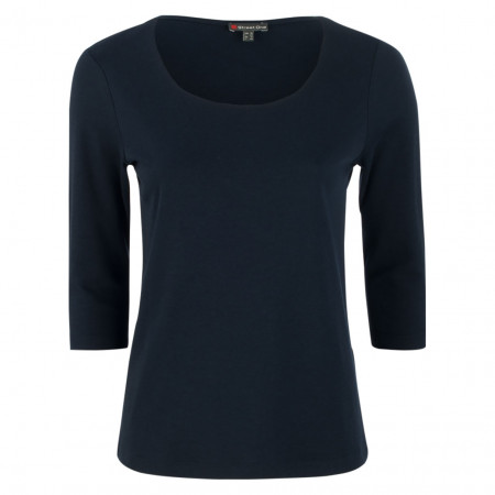 SALE % | Street One | Shirt -  Regular Fit - 3/4-Arm | Blau online im Shop bei meinfischer.de kaufen