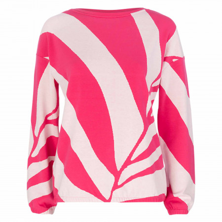 SALE % | Street One | Sweatshirt - Loose Fit - Crewneck | Pink online im Shop bei meinfischer.de kaufen