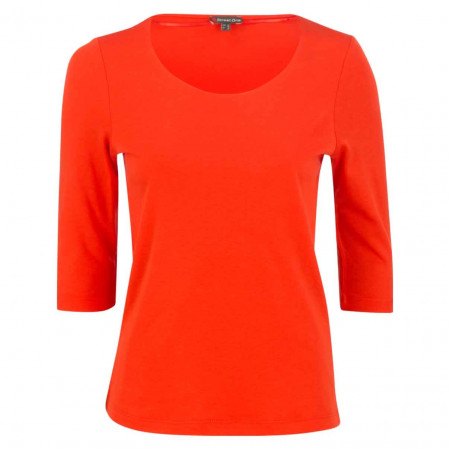 SALE % | Street One | Shirt -  Regular Fit - 3/4-Arm | Orange online im Shop bei meinfischer.de kaufen