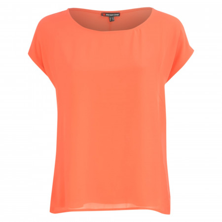 SALE % | Street One | Shirt - Loose Fit - Chiffon | Orange online im Shop bei meinfischer.de kaufen