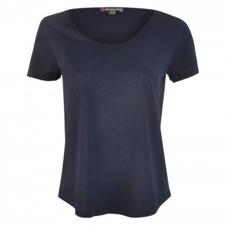 SALE % | Street One | T-Shirt - Loose Fit - Gerda | Blau online im Shop bei meinfischer.de kaufen