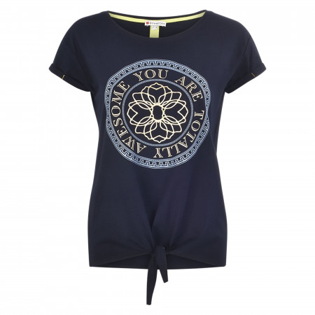 SALE % | Street One | T-Shirt - Regular Fit - Print | Blau online im Shop bei meinfischer.de kaufen