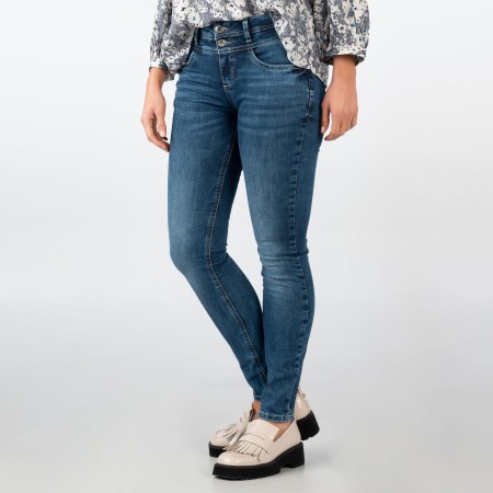 SALE % | Street One | Jeans - Slim Fit - York | Blau online im Shop bei meinfischer.de kaufen