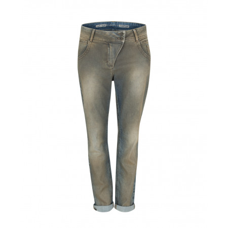 SALE % | Boss Casual | Jeans - Boyfriend - Used-Look | Grau online im Shop bei meinfischer.de kaufen