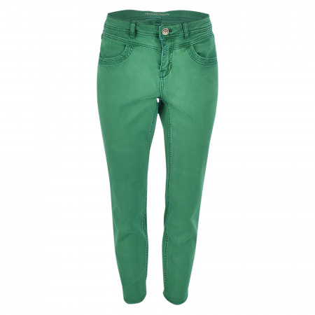 SALE % | Taifun | Jeans - Slim Fit - cropped | Grün online im Shop bei meinfischer.de kaufen