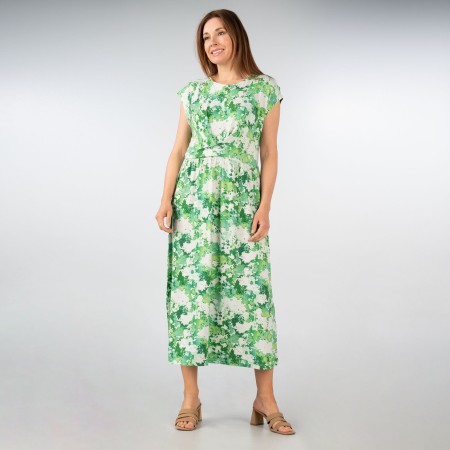 SALE % | Taifun | Kleid - Regular Fit - Print | Grün online im Shop bei meinfischer.de kaufen