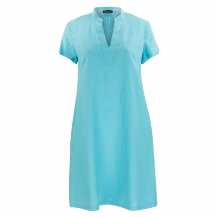 SALE % | Taifun | Kleid - Regular Fit - Leinen | Blau online im Shop bei meinfischer.de kaufen