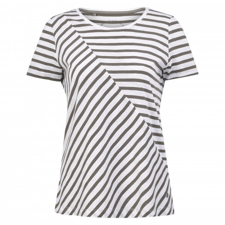SALE % | Taifun | T-Shirt - Loose Fit - Stripes | Oliv online im Shop bei meinfischer.de kaufen