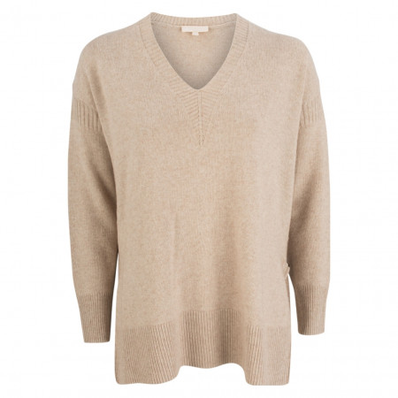 SALE % |  | Pullover - oversized - Woll-Mix | Beige online im Shop bei meinfischer.de kaufen