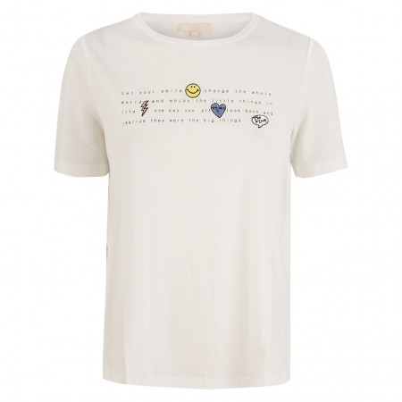 SALE % |  | T-Shirt - Regular Fit - Print | Weiß online im Shop bei meinfischer.de kaufen