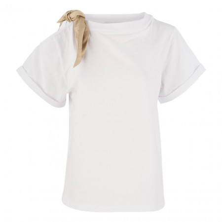 SALE % | (The Mercer) N.Y. | T-Shirt - Comfort Fit - Cut-Outs | Weiß online im Shop bei meinfischer.de kaufen