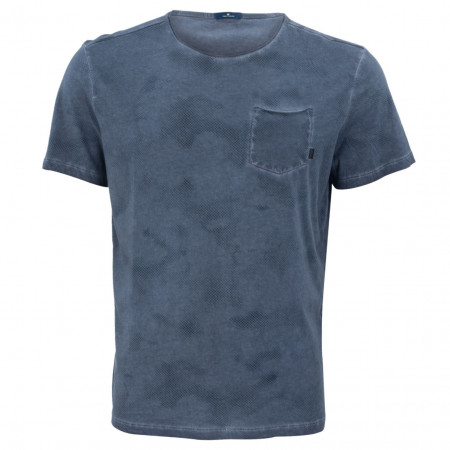 SALE % | Tom Tailor Men Casual | T-Shirt - Regular Fit - Brusttasche | Blau online im Shop bei meinfischer.de kaufen