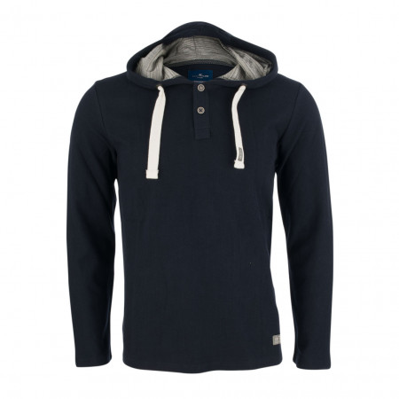 SALE % | Tom Tailor Men Casual | Sweatshirt - Regular Fit - Kapuze | Blau online im Shop bei meinfischer.de kaufen