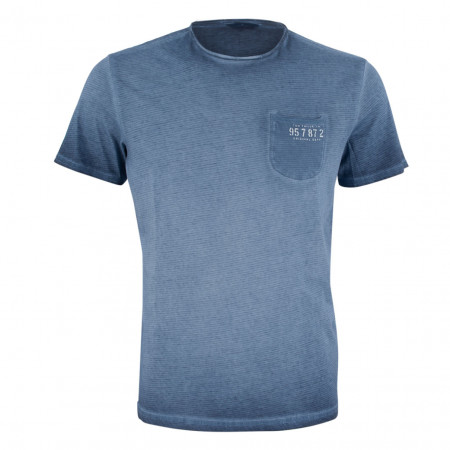 SALE % | Tom Tailor Men Casual | T-Shirt - Regular Fit - Stripes | Blau online im Shop bei meinfischer.de kaufen