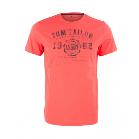 SALE % | Boss Casual | T-Shirt - Regular Fit - Print | Orange online im Shop bei meinfischer.de kaufen