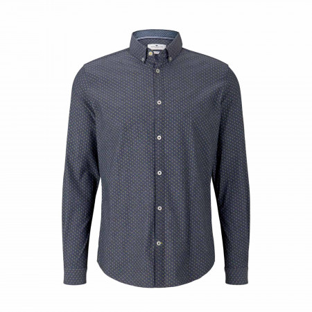 SALE % | Tom Tailor Men Casual | Freizeithemd - Regular Fit -  Button Down | Blau online im Shop bei meinfischer.de kaufen