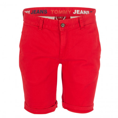 SALE % | Tommy Jeans | Chinoshorts - Modern Fit - unifarben | Rot online im Shop bei meinfischer.de kaufen