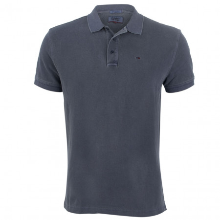 SALE % | Tommy Jeans | Poloshirt - Regular Fit - unifarben | Blau online im Shop bei meinfischer.de kaufen