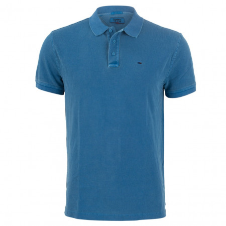 SALE % | Tommy Jeans | Poloshirt - Regular Fit - unifarben | Blau online im Shop bei meinfischer.de kaufen