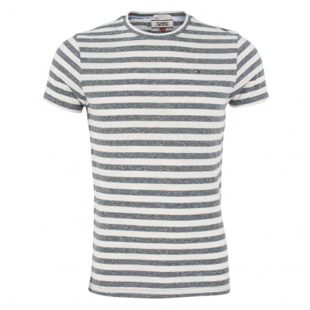 SALE % | Tommy Jeans | T-Shirt - Regular Fit - Stripes | Blau online im Shop bei meinfischer.de kaufen