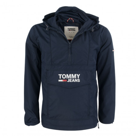 SALE % | Tommy Jeans | Windbreaker - Regular Fit - Kapuze | Blau online im Shop bei meinfischer.de kaufen