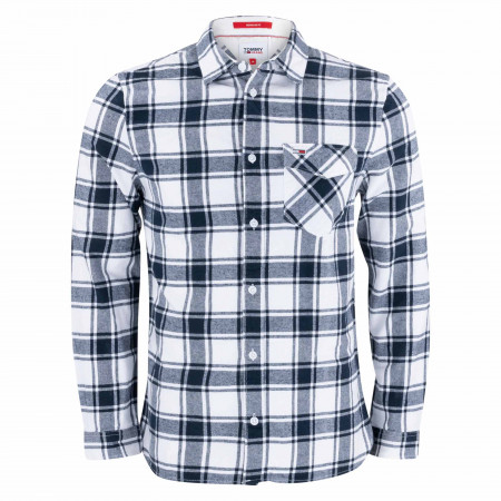 SALE % | Tommy Jeans | Freizeithemd - Regular Fit - Kentkragen | Blau online im Shop bei meinfischer.de kaufen