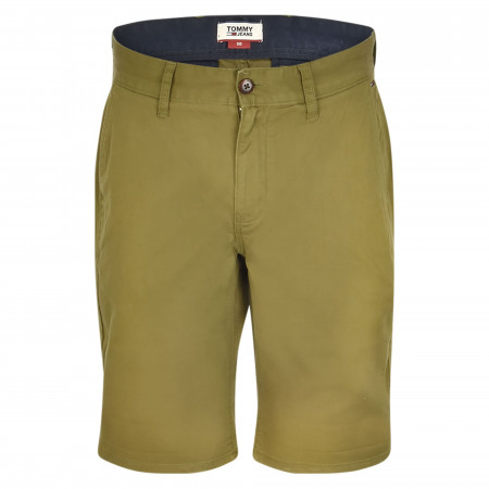 SALE % | Tommy Jeans | Shorts - Regular Fit - Chino | Oliv online im Shop bei meinfischer.de kaufen
