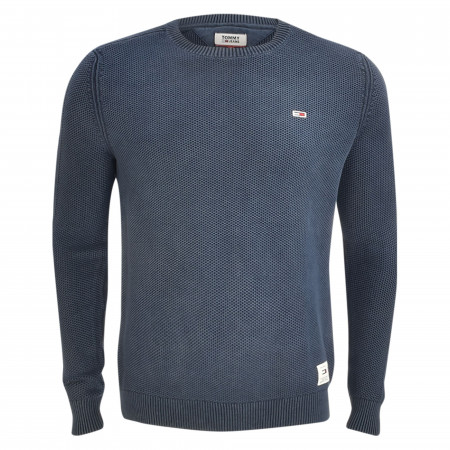 SALE % | Tommy Jeans | Pullover - Regular Fit - Crewneck | Blau online im Shop bei meinfischer.de kaufen