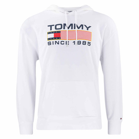 SALE % | Tommy Jeans | Sweatshirt - Regular Fit - Kapuze | Weiß online im Shop bei meinfischer.de kaufen