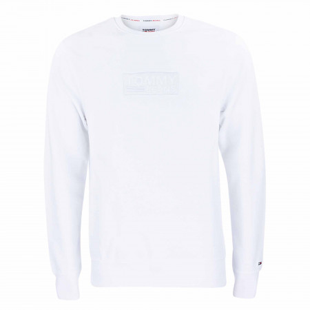 SALE % | Tommy Jeans | Sweatshirt - Comfort Fit - Crewneck | Weiß online im Shop bei meinfischer.de kaufen